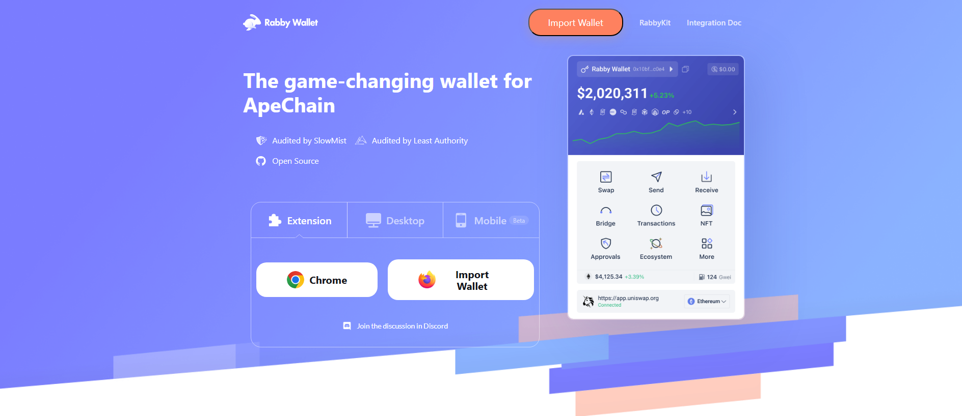 Screenshot of rabbyweb3wallets.com