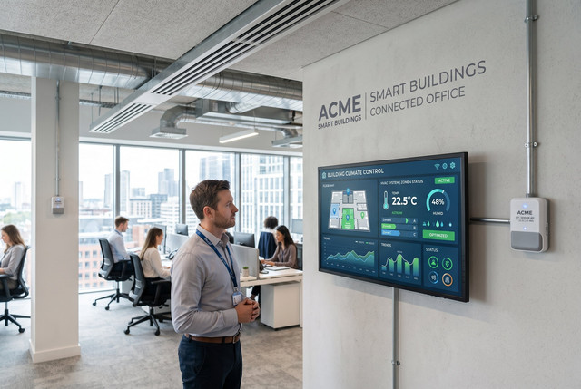 Smart HVAC Optimization with IoT Sensors: How Commercial Buildings Cut Energy Costs by 30%