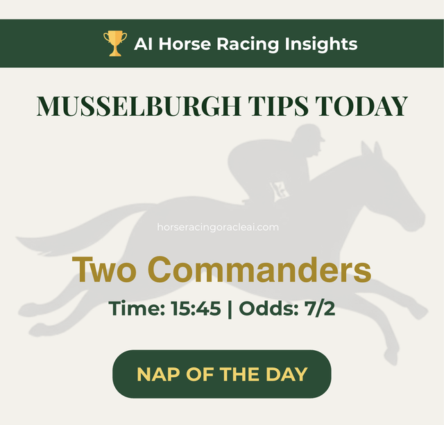 Free Horse Racing Tips Today — Musselburgh NAP Two Commanders 15:45 August 24