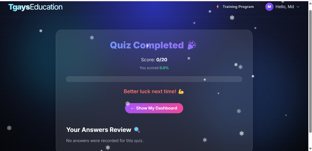 Quiz 7