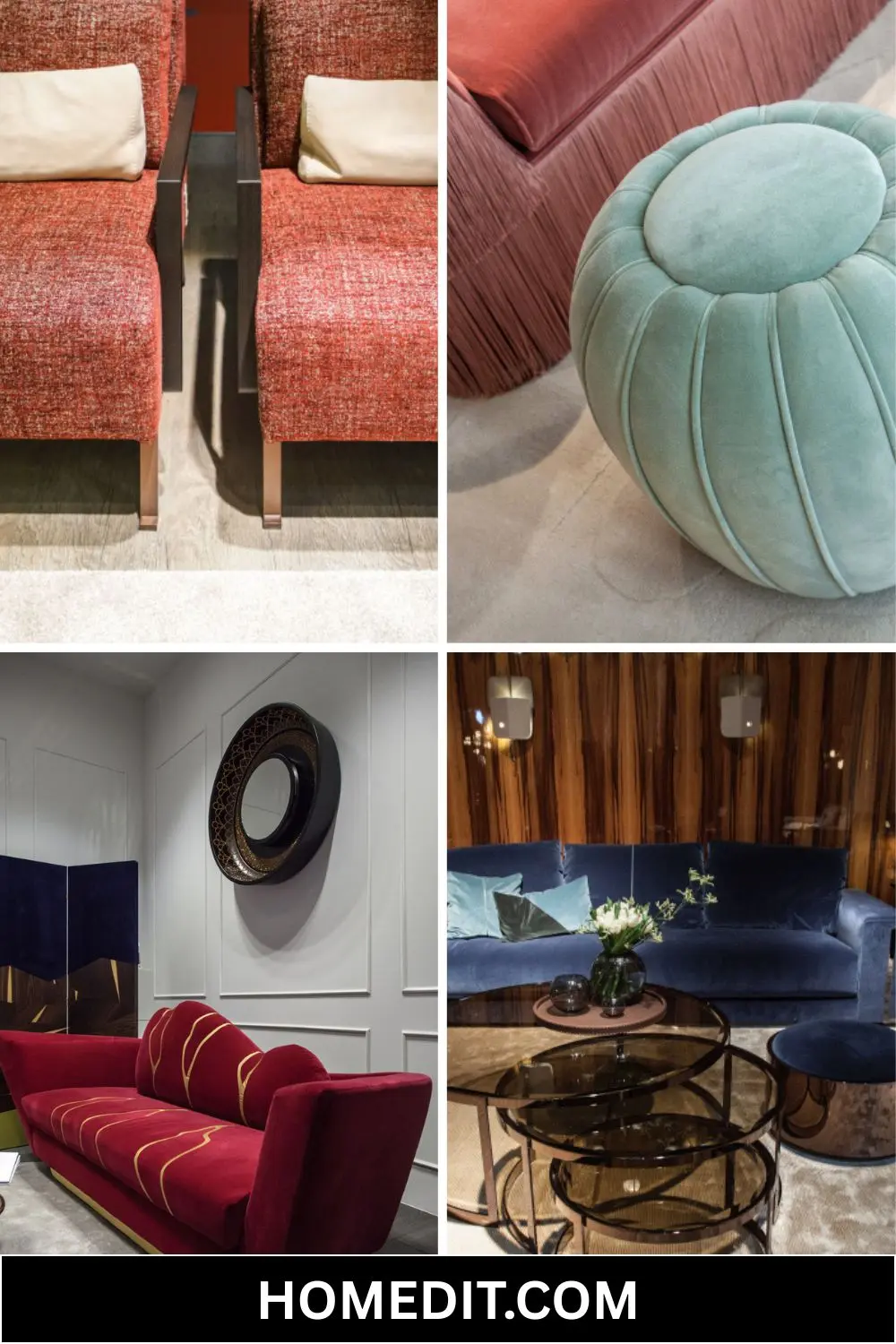 Tapițerii vibrante: Culoarea redefinește interiorul modern