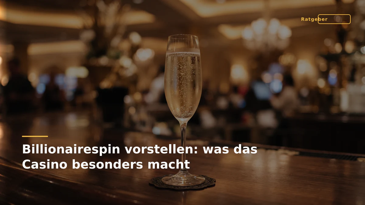 Billionairespin vorstellen: was das Casino besonders macht