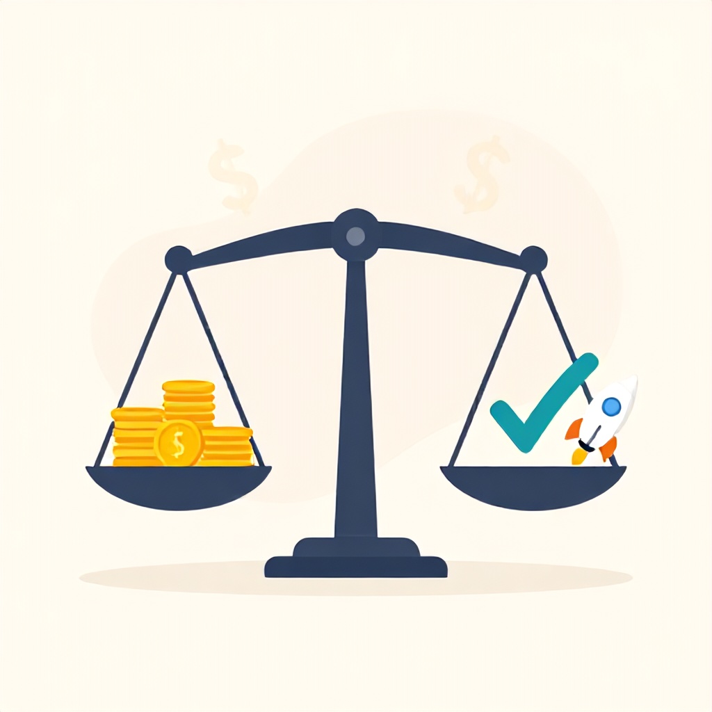 Hidden costs vs value of internal developer platforms illustration
