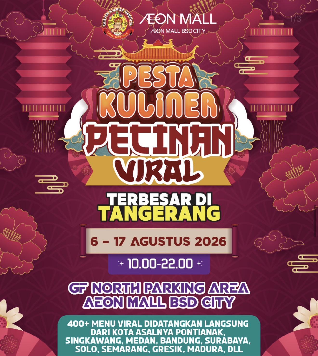 Festival Kuliner Aeon - Sinarmas Land