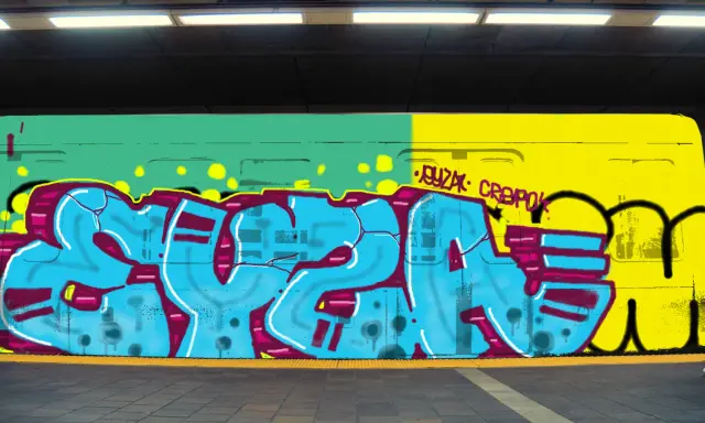 Graffiti artwork by eyza