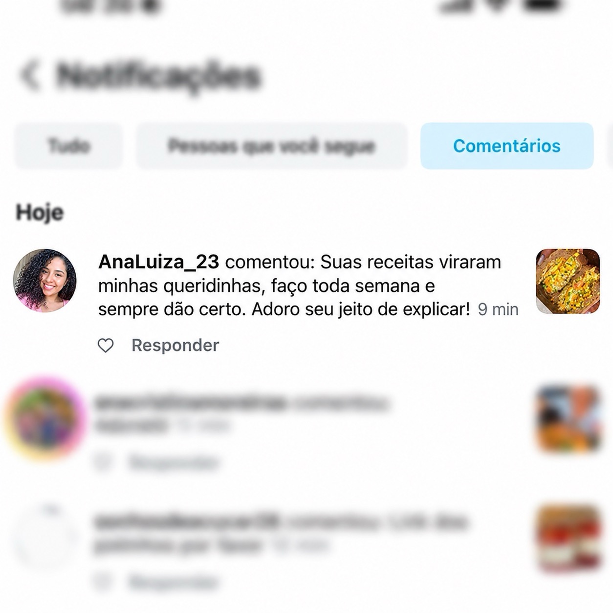 Depoimento de cliente 1