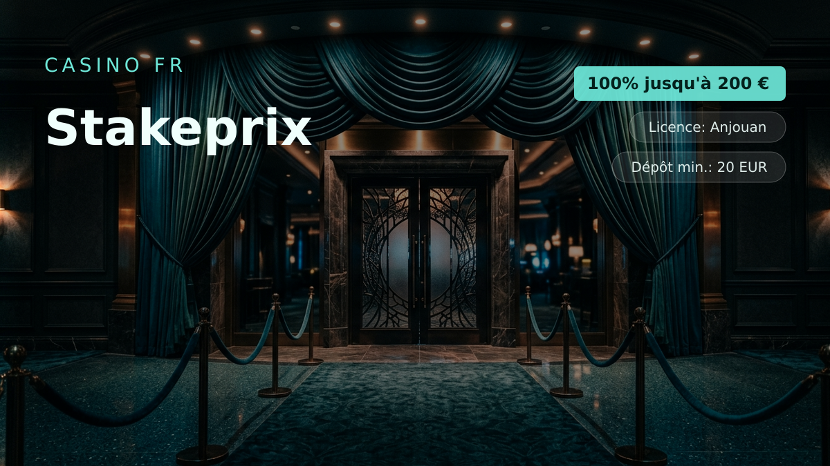 Stakeprix casino — bonus de bienvenue 100% jusqu'à 200 € + 25 FS, paiements: Visa, Mastercard, Skrill, Neteller, Paysafecard Stakeprix casino — bonus de bienvenue 100% jusqu'à 200 € + 25 FS, paiements: Visa, Mastercard, Skrill, Neteller, Paysafecard