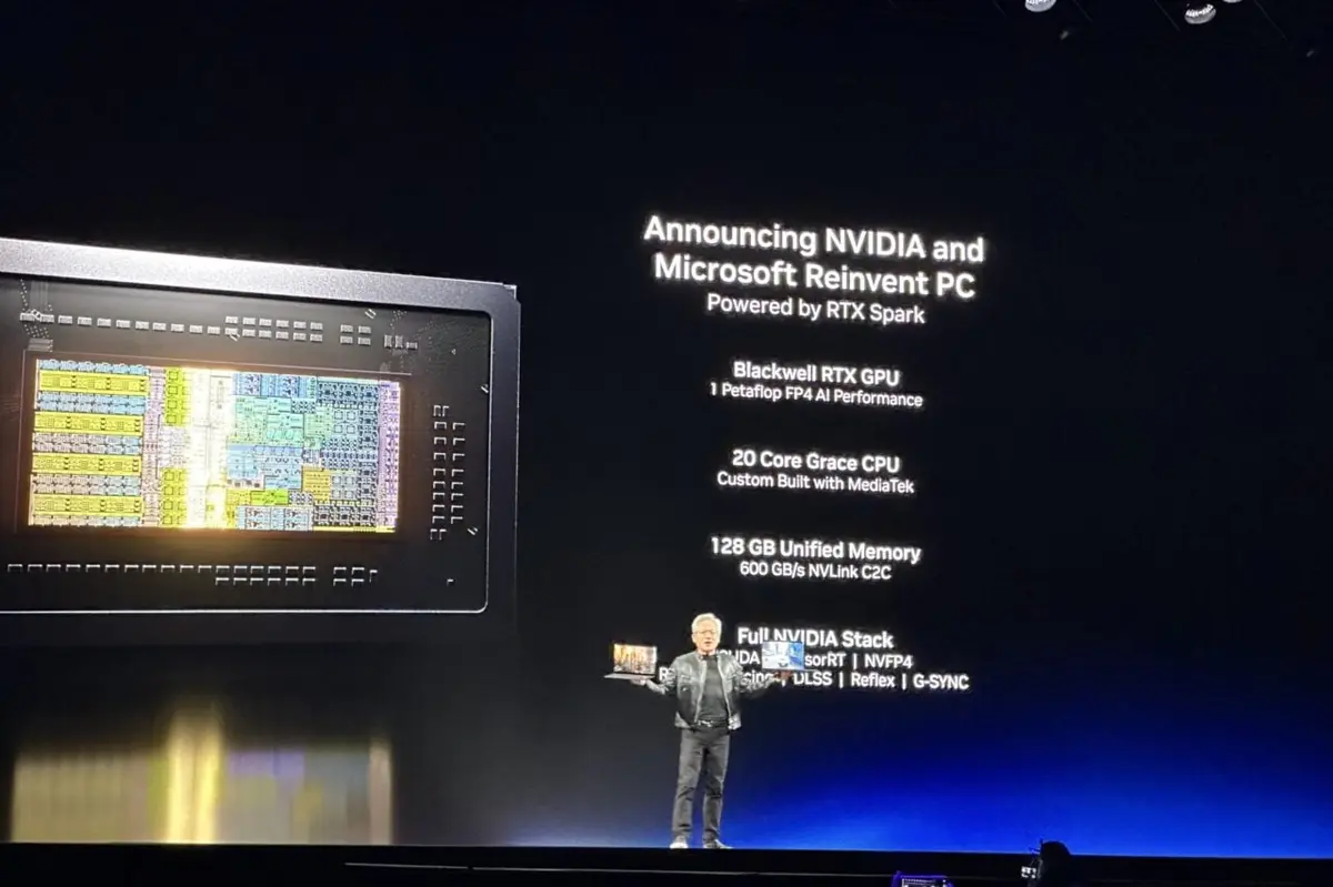 Nvidia Unveils Laptop CPUs for AI-Driven Future