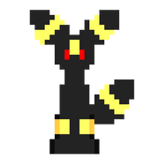 Umberon pixel art