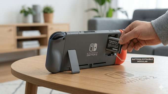Nintendo confirma novo modelo do Switch 2 com bateria substituível