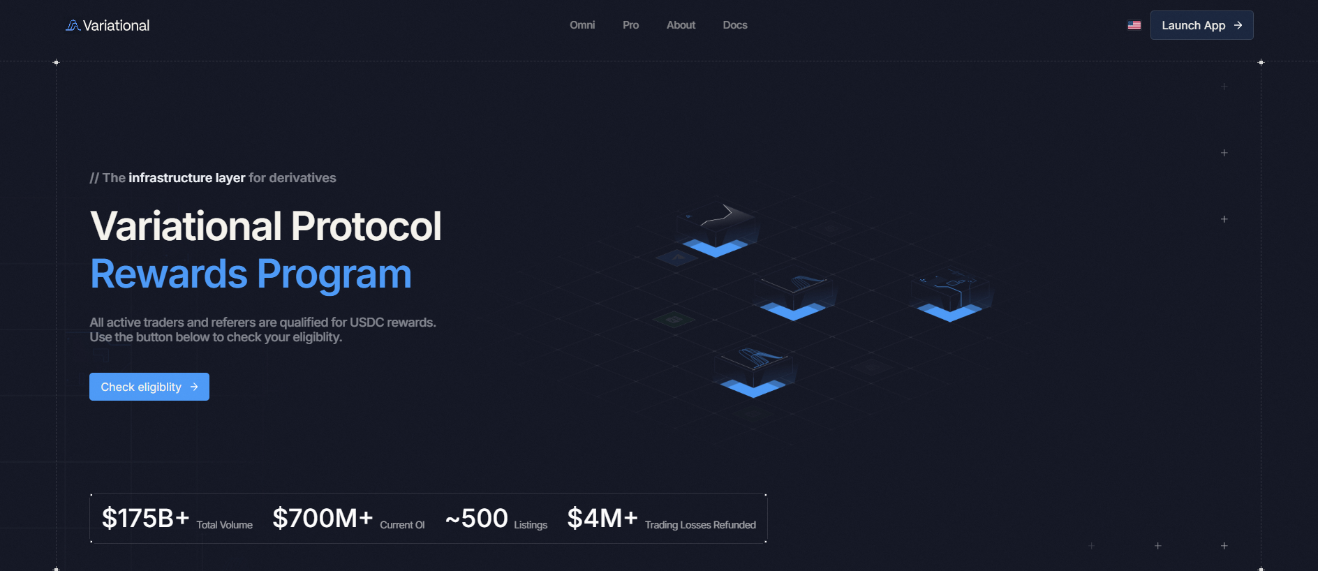 Screenshot of rewards-variational.com