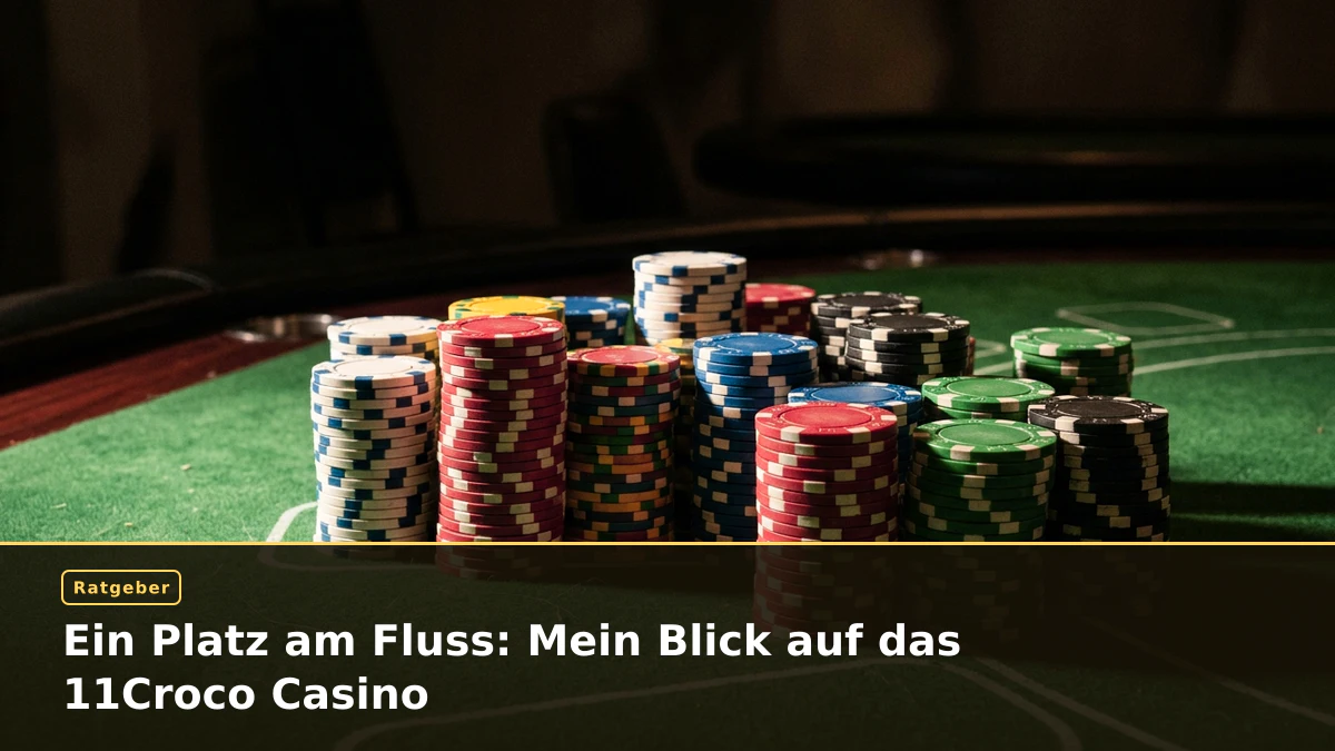 Ein Platz am Fluss: Mein Blick auf das 11Croco Casino