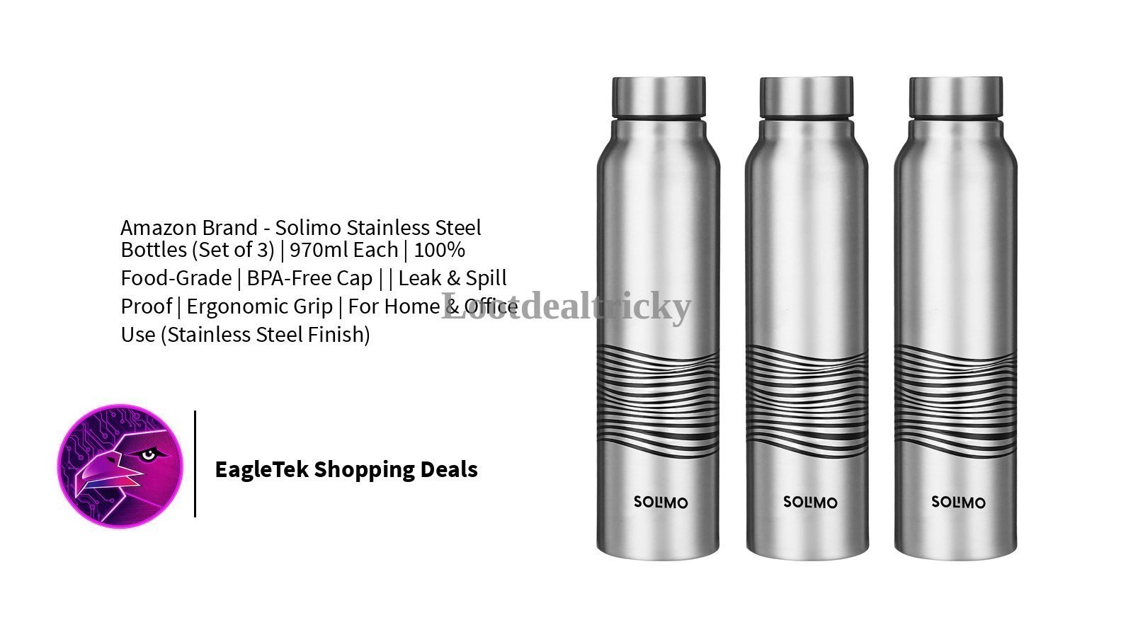 Solimo Stainless Steel Offer Image