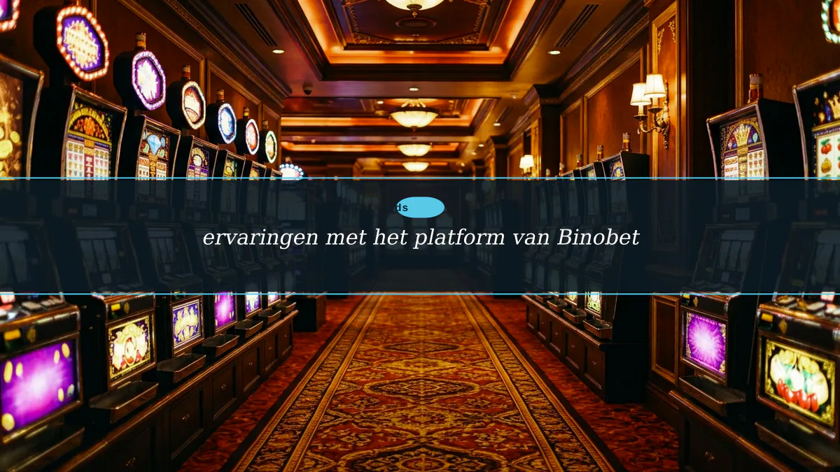 ervaringen met het platform van Binobet