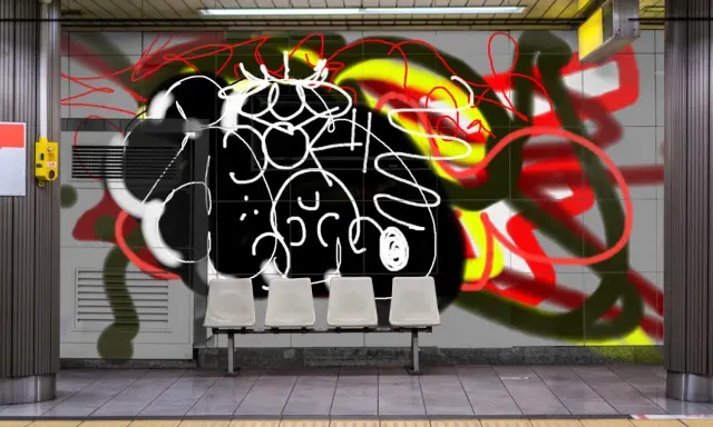Graffiti artwork by Sumoe