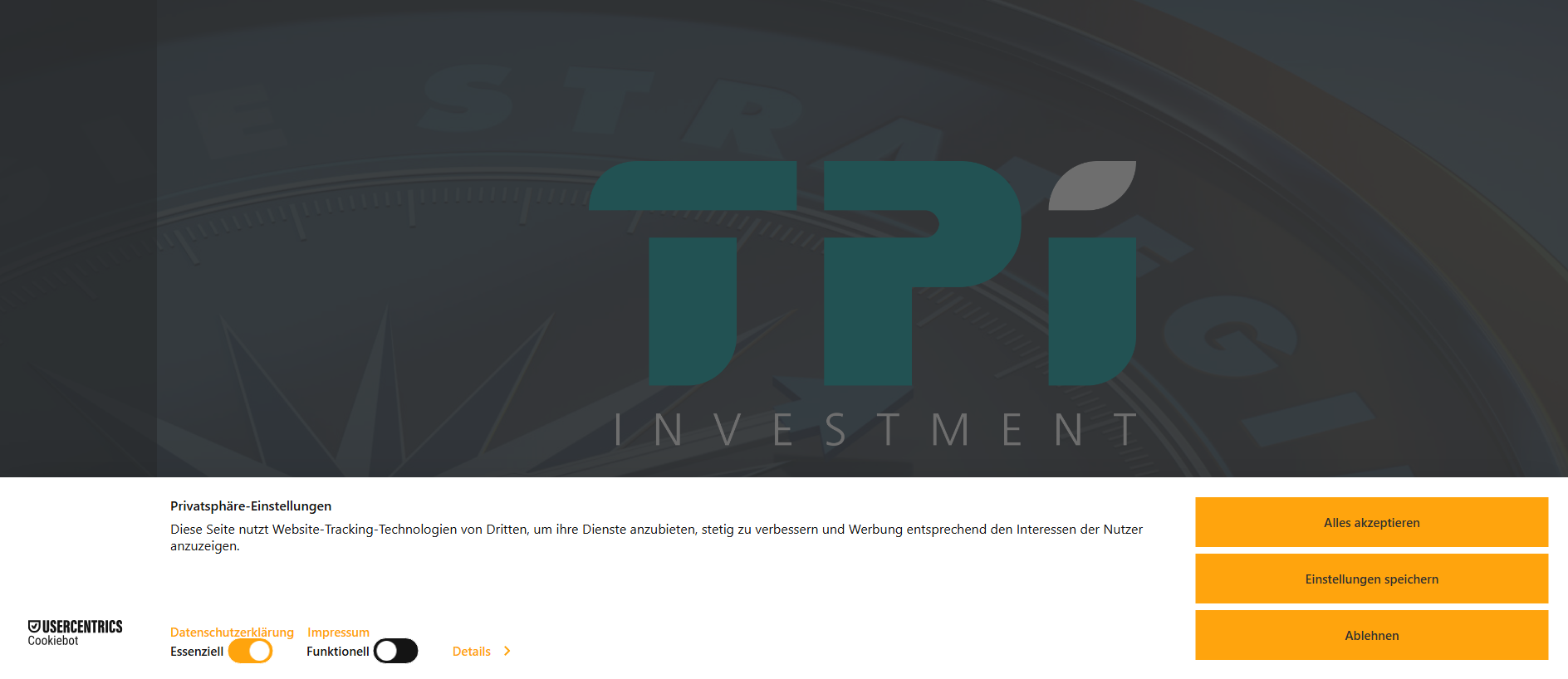 Stored capture of tpi-investment.de
