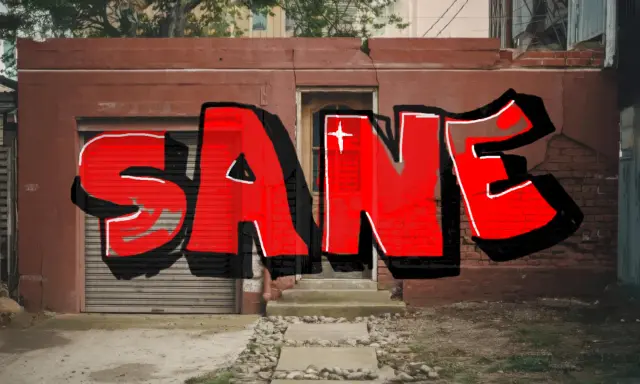 Graffiti artwork by Sane