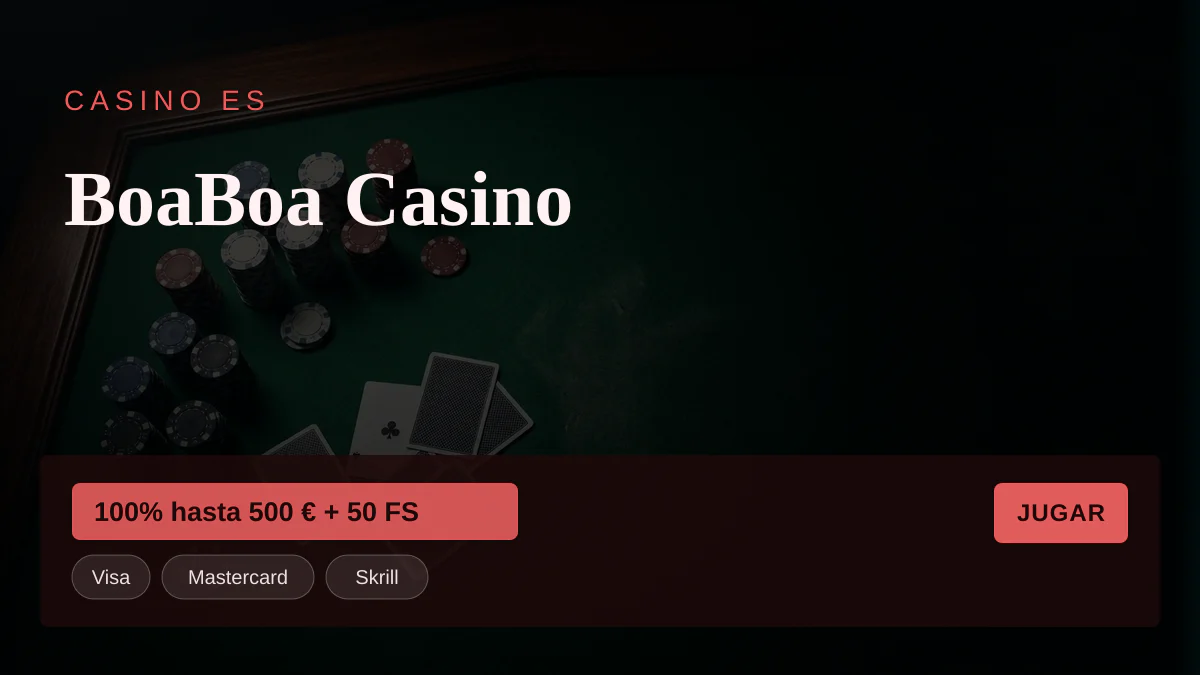 Analizar la oferta de casino boaboa desde los datos