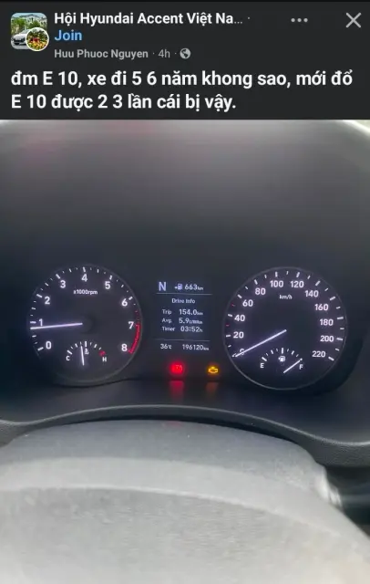 Xang E10 DM