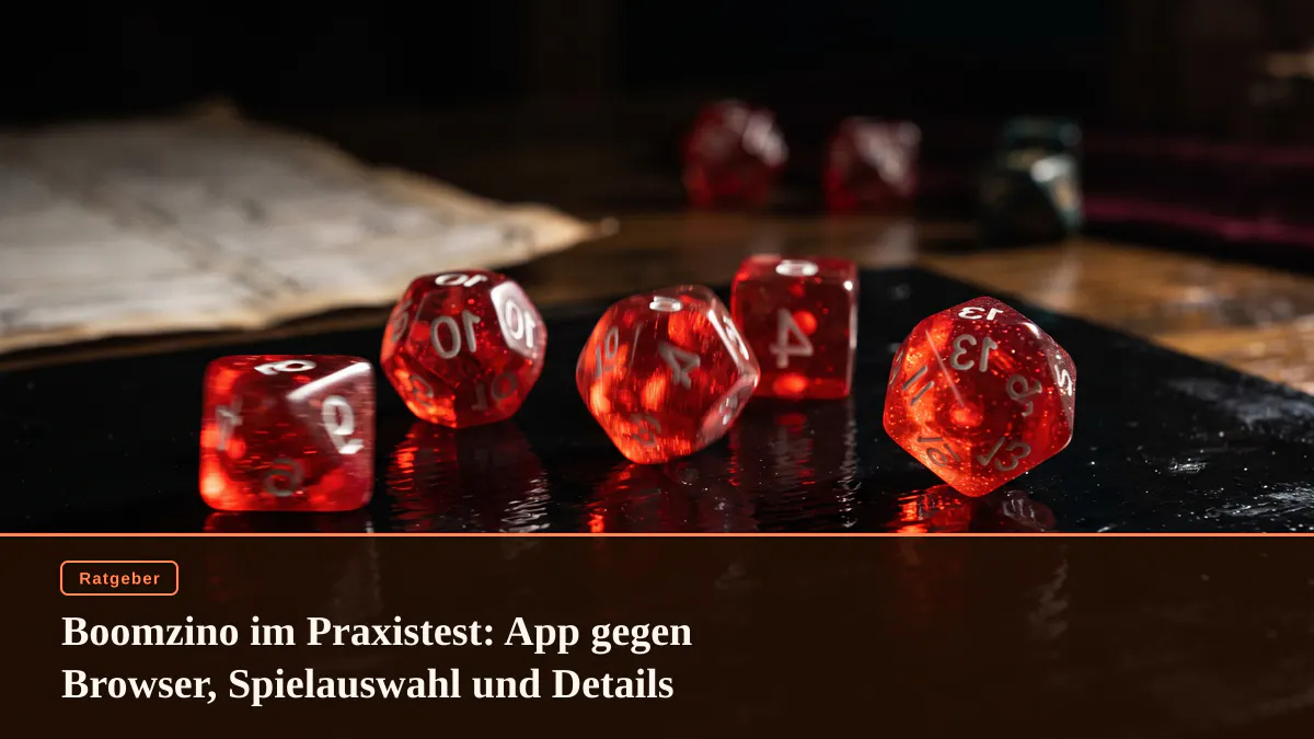 Boomzino im Praxistest: App gegen Browser, Spielauswahl und Details