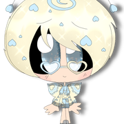 Blue vanilla butterfly pop
