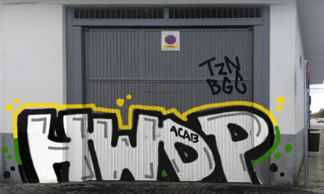Graffiti artwork by GieKSaTauzen