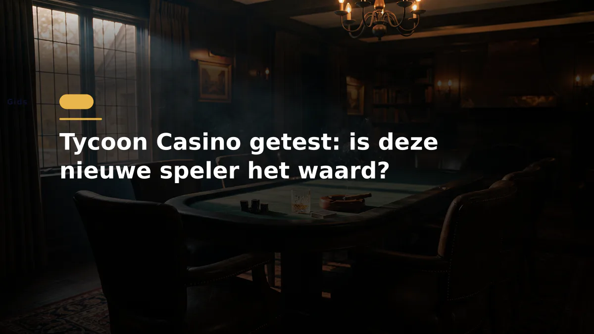 Tycoon Casino getest: is deze nieuwe speler het waard?