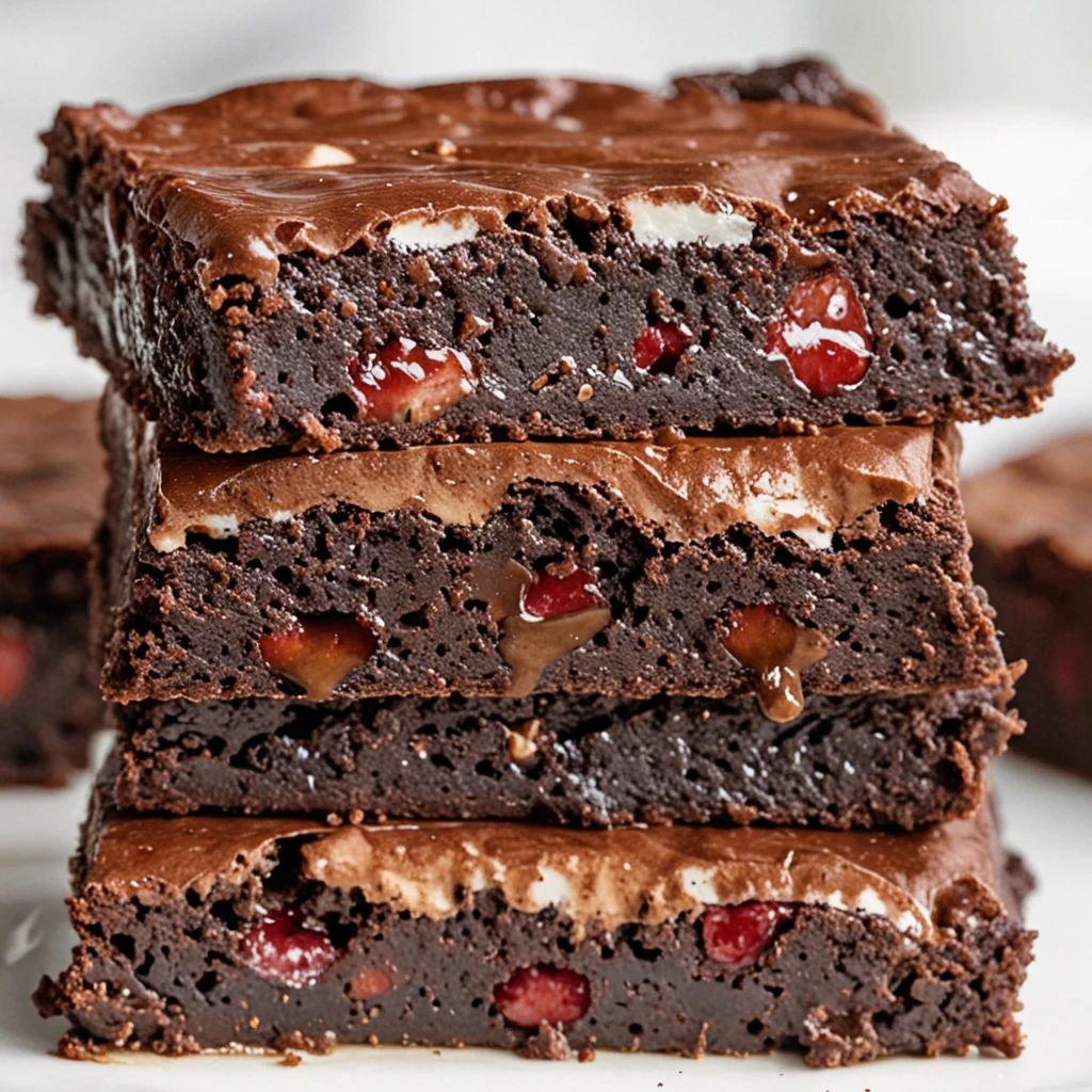 Zero Sugar Brownies with Greek Yogurt