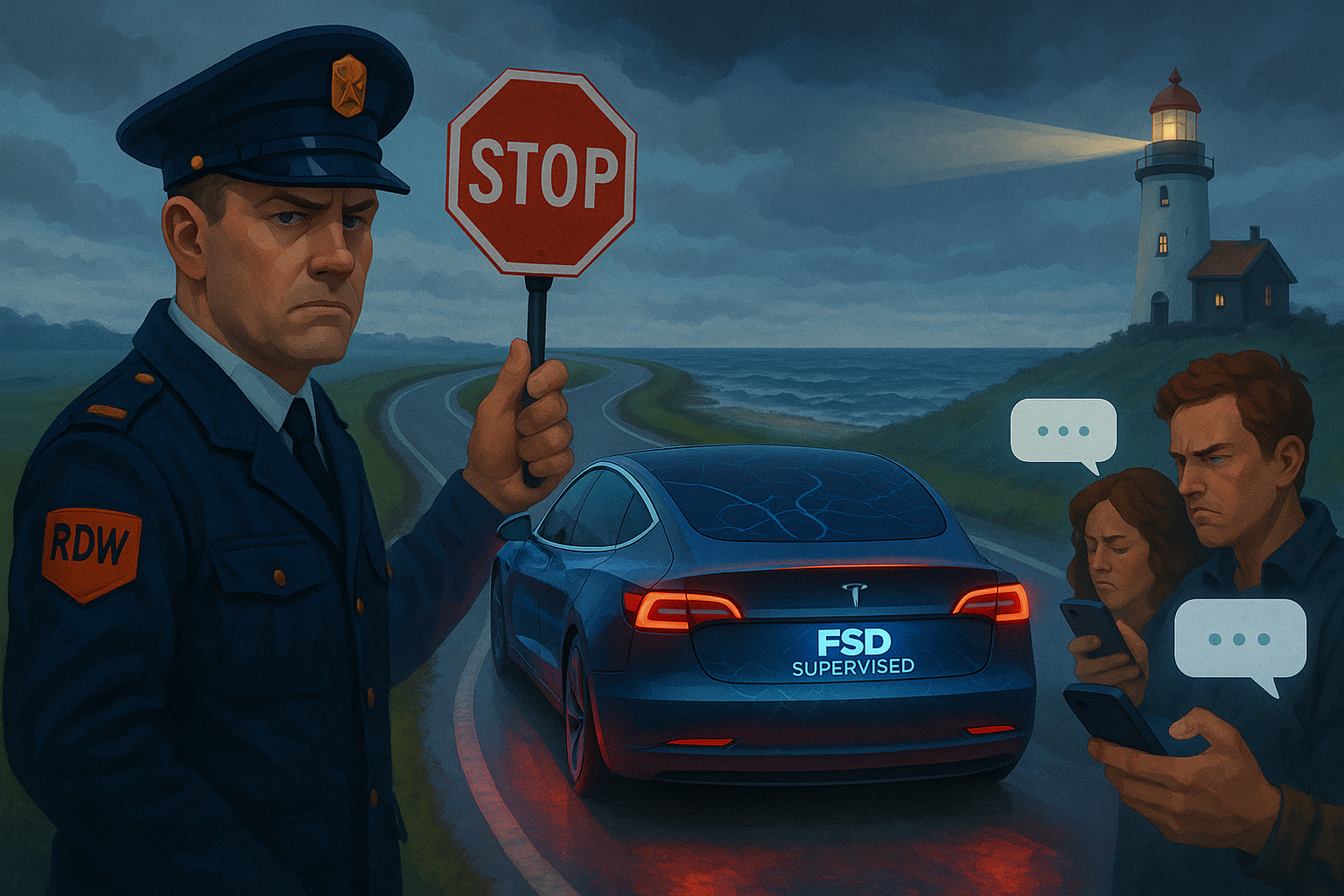 Tesla's FSD Supervised system under regulatory review in the Netherlands
