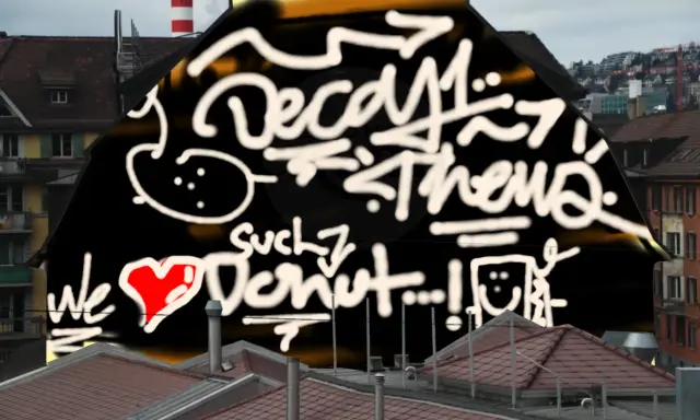 Graffiti artwork by DECAY