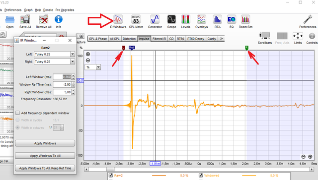 Impulse IR Windows