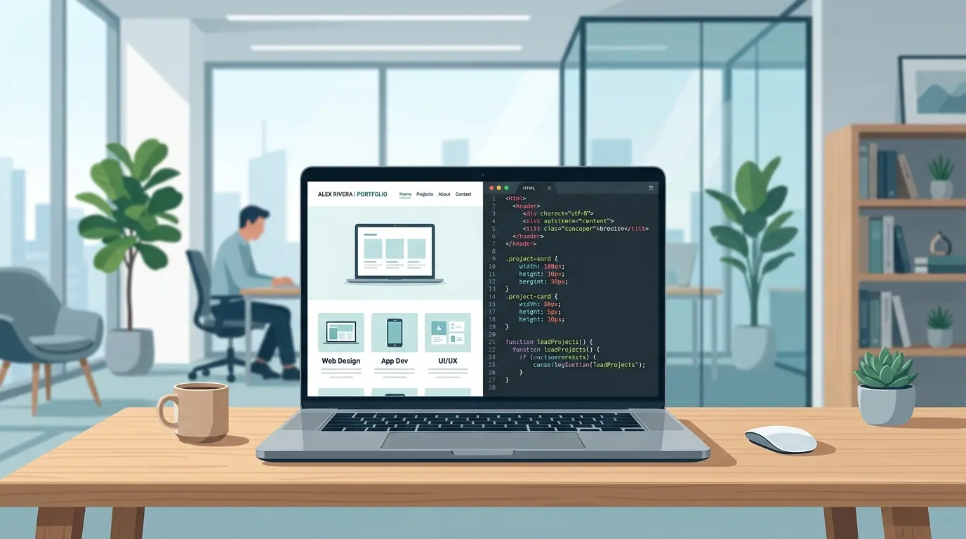 Estructura de carpetas limpia y organizada en un editor de código siguiendo buenas prácticas de arquitectura de software
