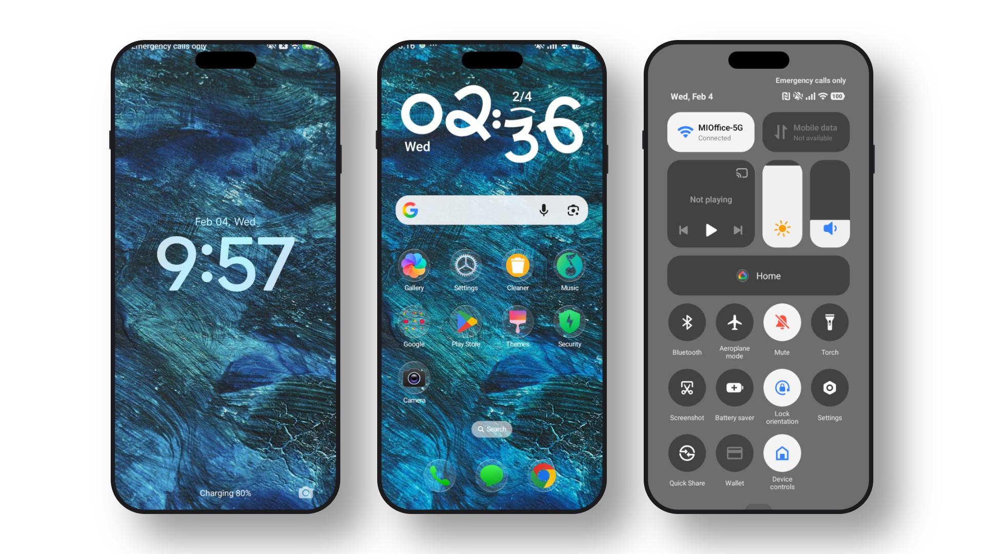 Moon Glass HyperOS Theme