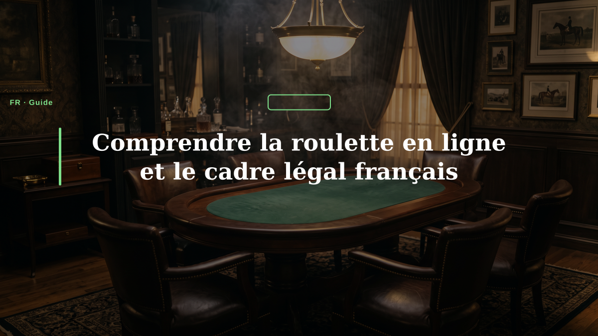 Comprendre la roulette en ligne et le cadre légal français Comprendre la roulette en ligne et le cadre légal français