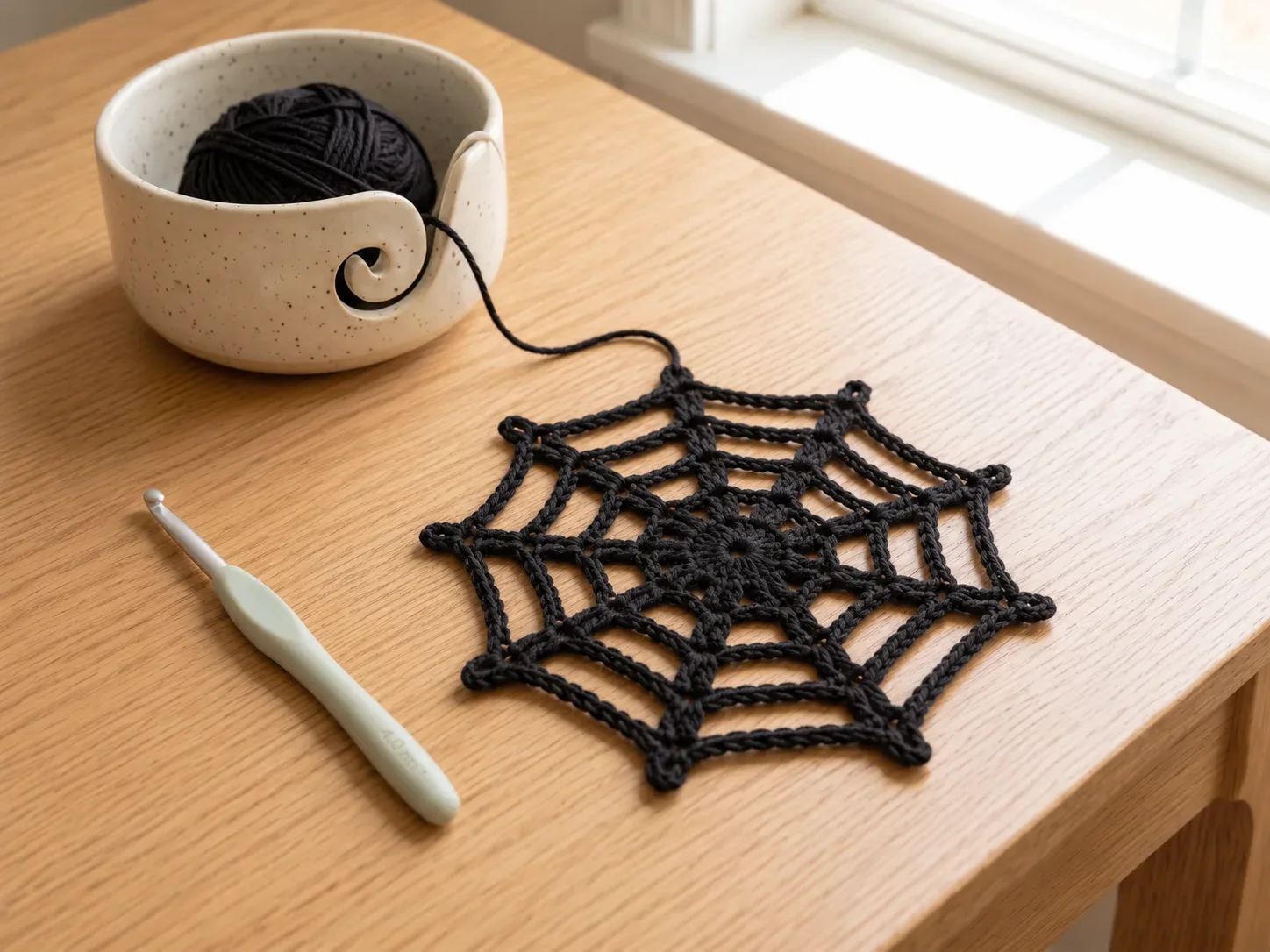 Halloween Spiderweb Coaster