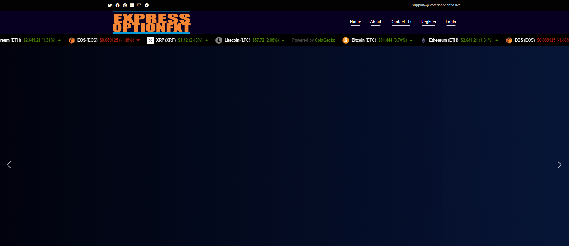Stored capture of expressoptionfxt.live