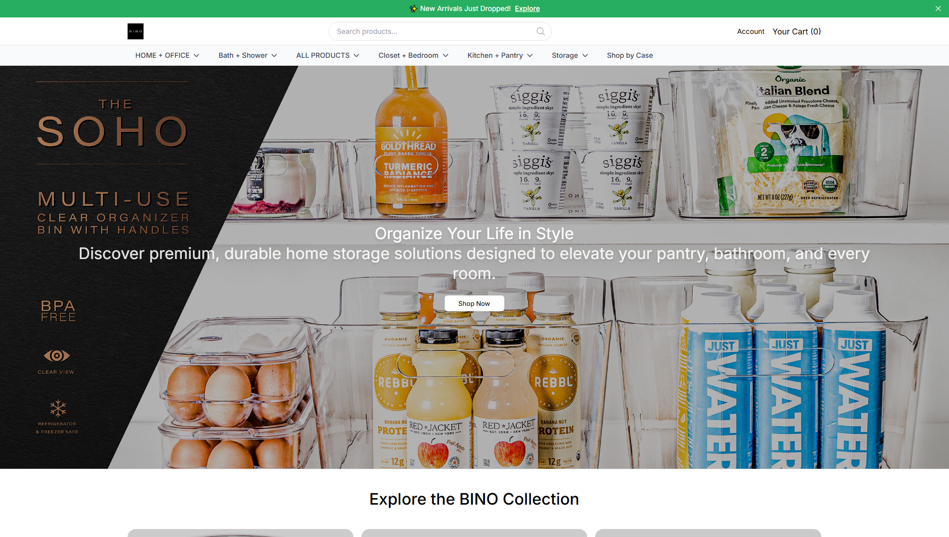 Stored capture of binostore.shop