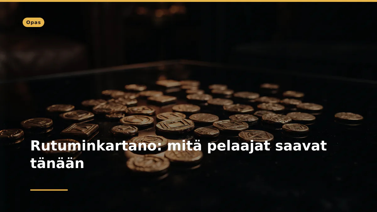 Rutuminkartano: mitä pelaajat saavat tänään