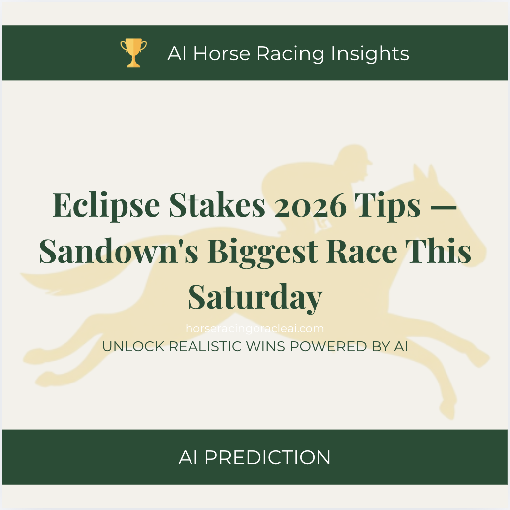 Eclipse Stakes 2026 Tips — Sandown's Biggest Race This Saturday