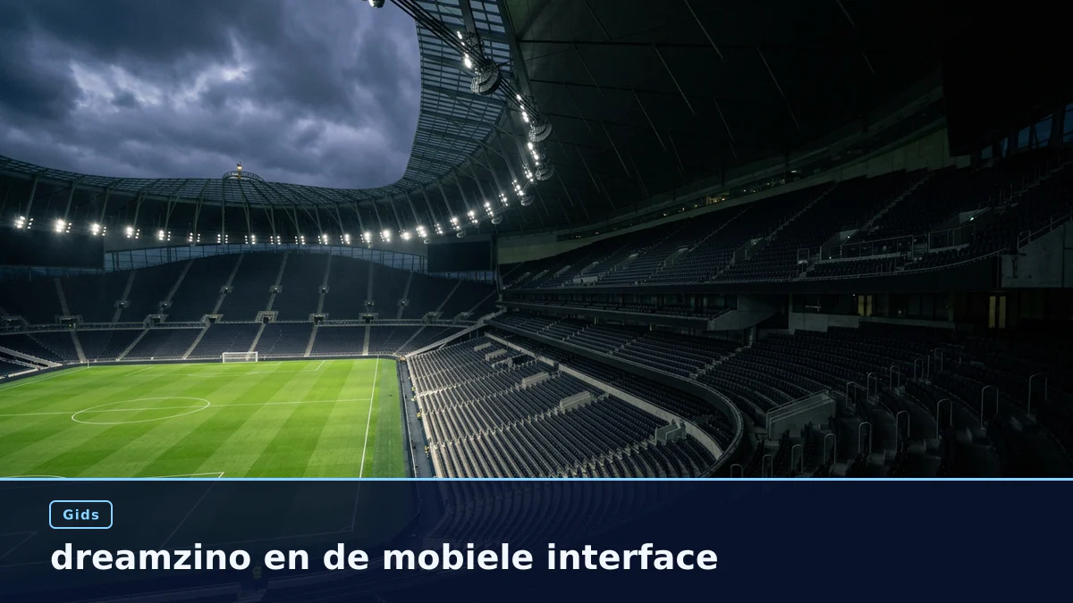 dreamzino en de mobiele interface