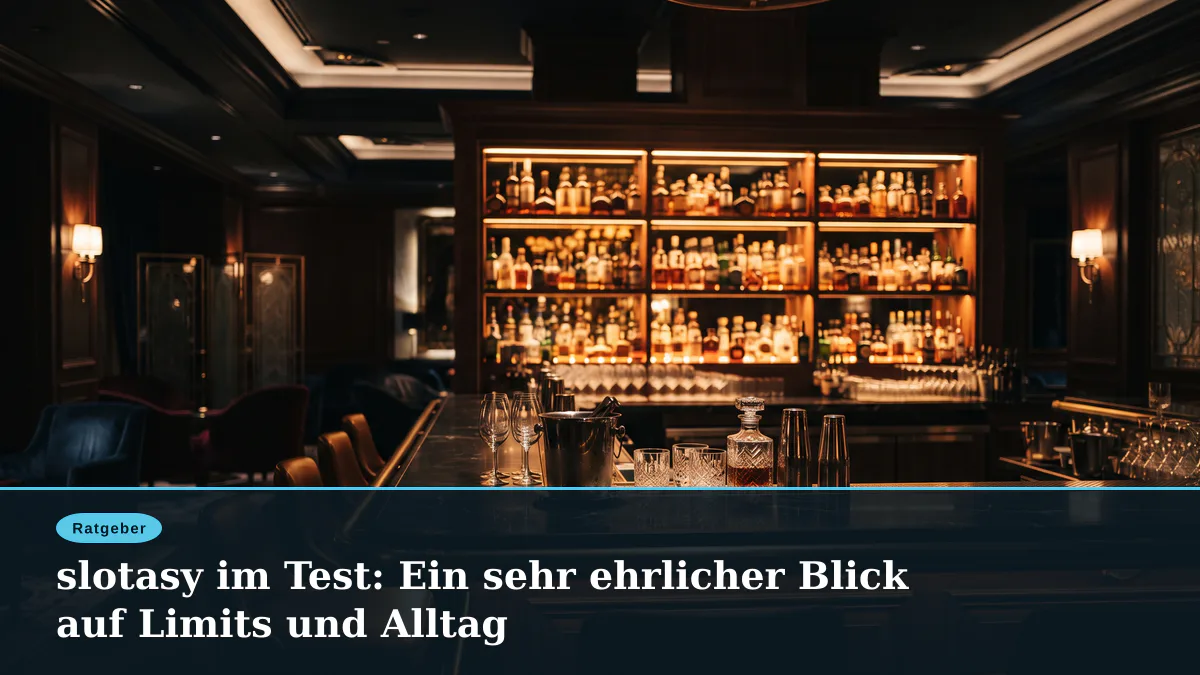 slotasy im Test: Ein sehr ehrlicher Blick auf Limits und Alltag