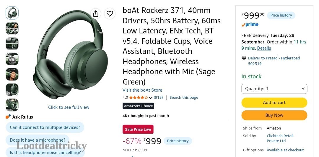 Flipkart 999 Offer Image