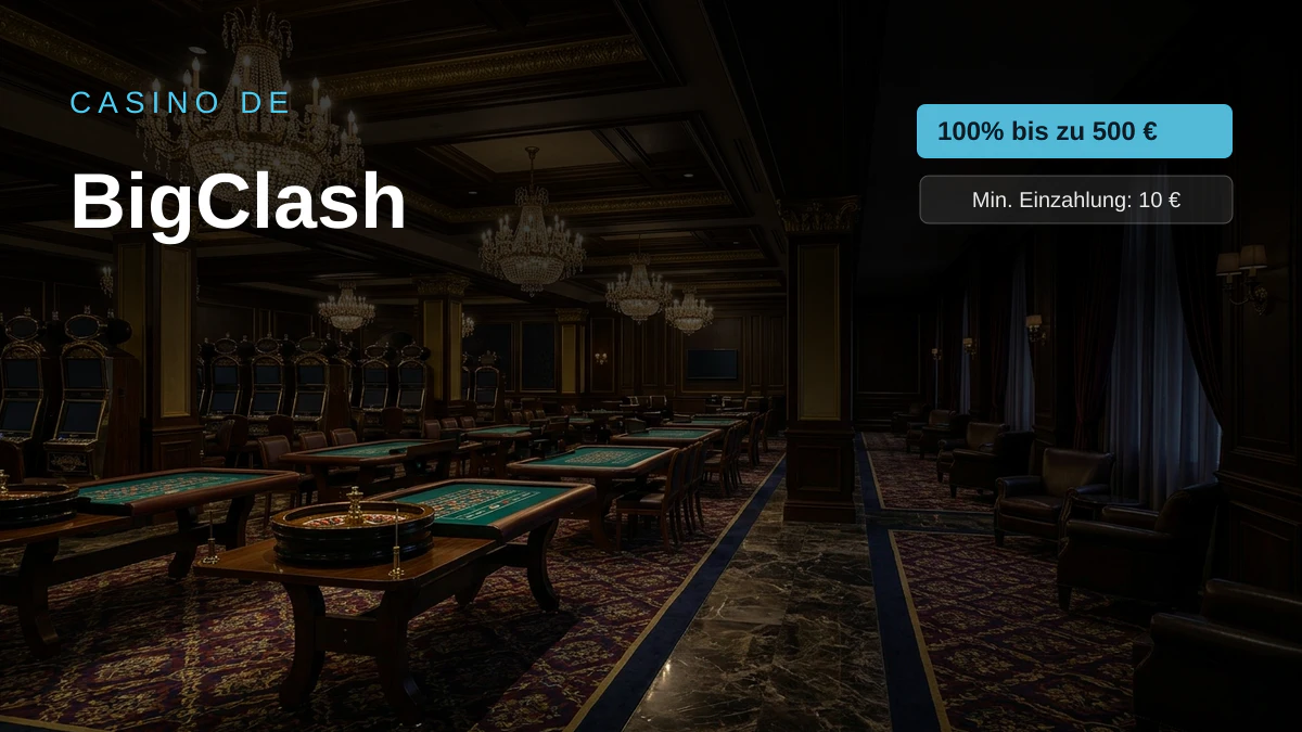 BigClash Casino: mein Blick auf ein Casino mit MMA-Temperament