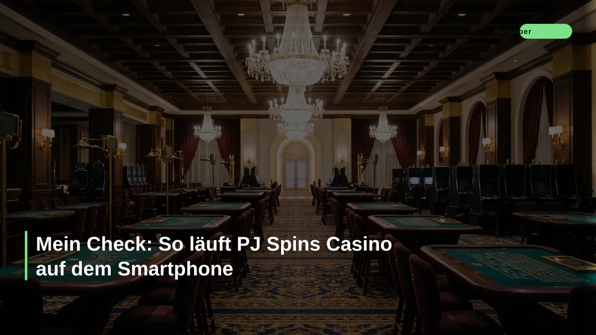 Mein Check: So läuft PJ Spins Casino auf dem Smartphone