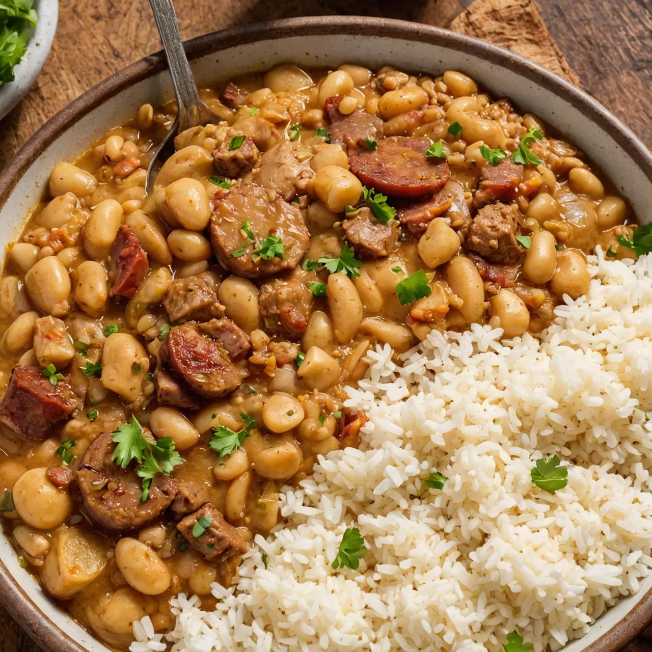 New Orleans-Style White Beans & Rice