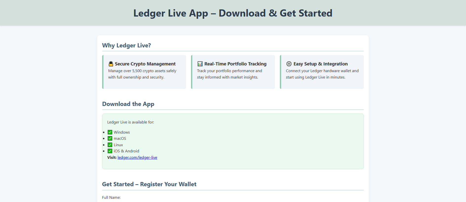 Stored capture of ladger-live-app-hub.pages.dev