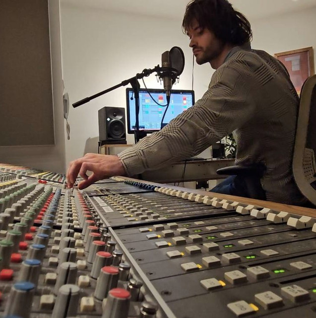 In the studio