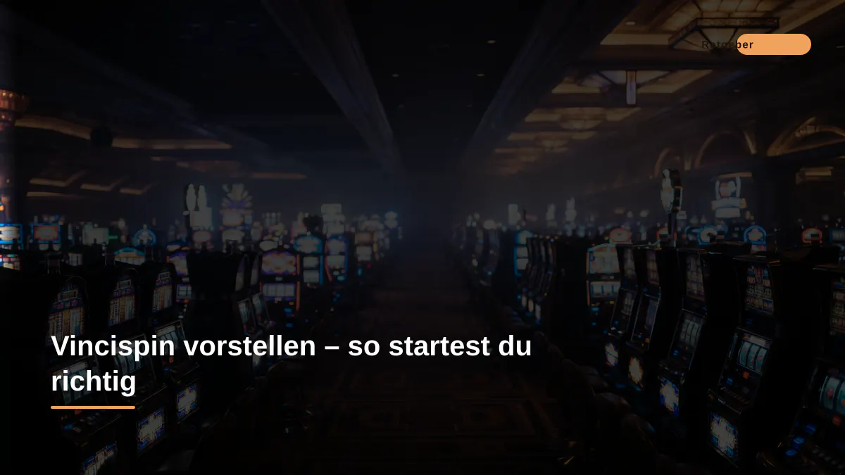 Vincispin vorstellen – so startest du richtig