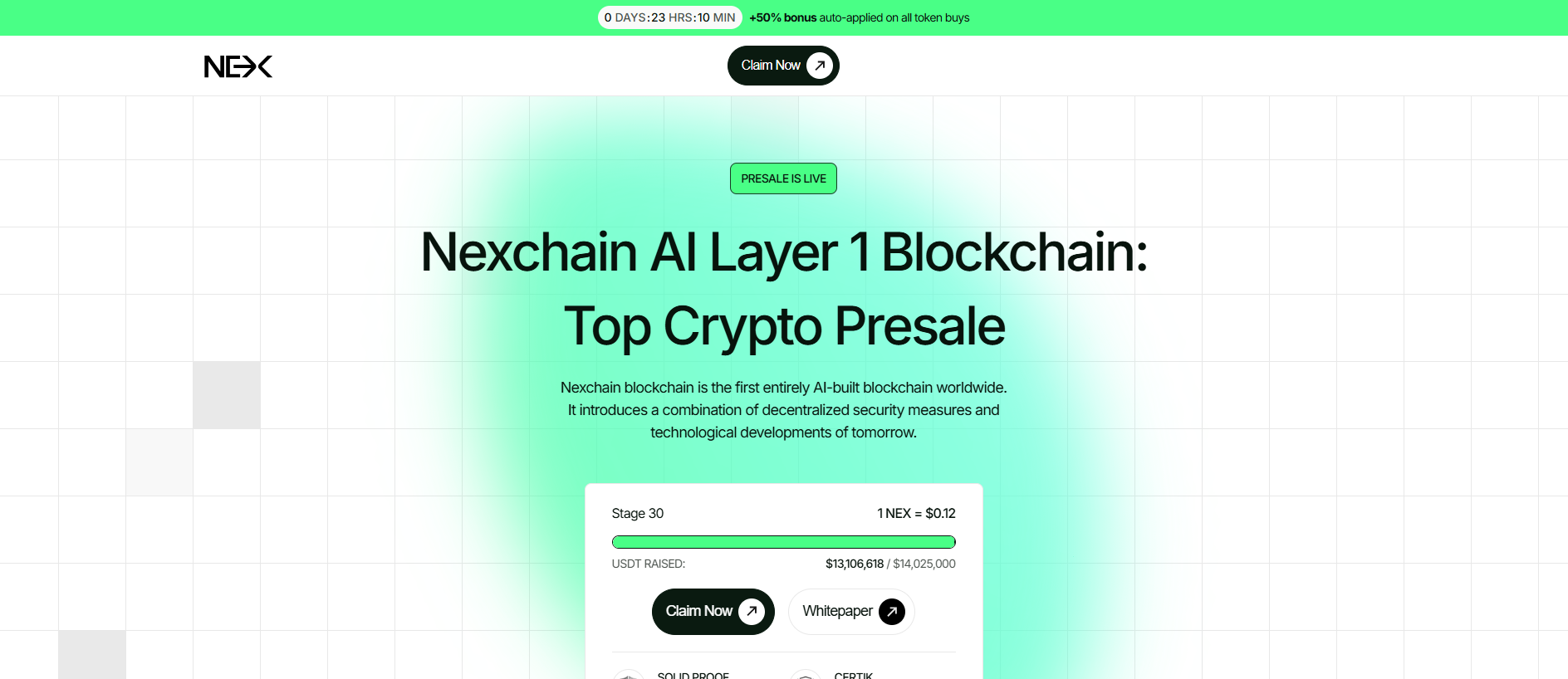 Stored capture of ne-xchain.live