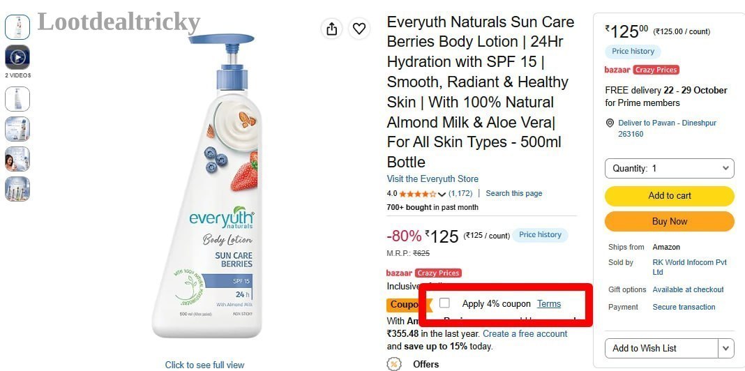 Everyuth Body 500ml | Huge Savings Offer Everyuth Body 500ml | Huge Savings Offer